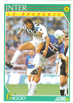 Dino Baggio Internazionale Milano Score 92 Seria A #396